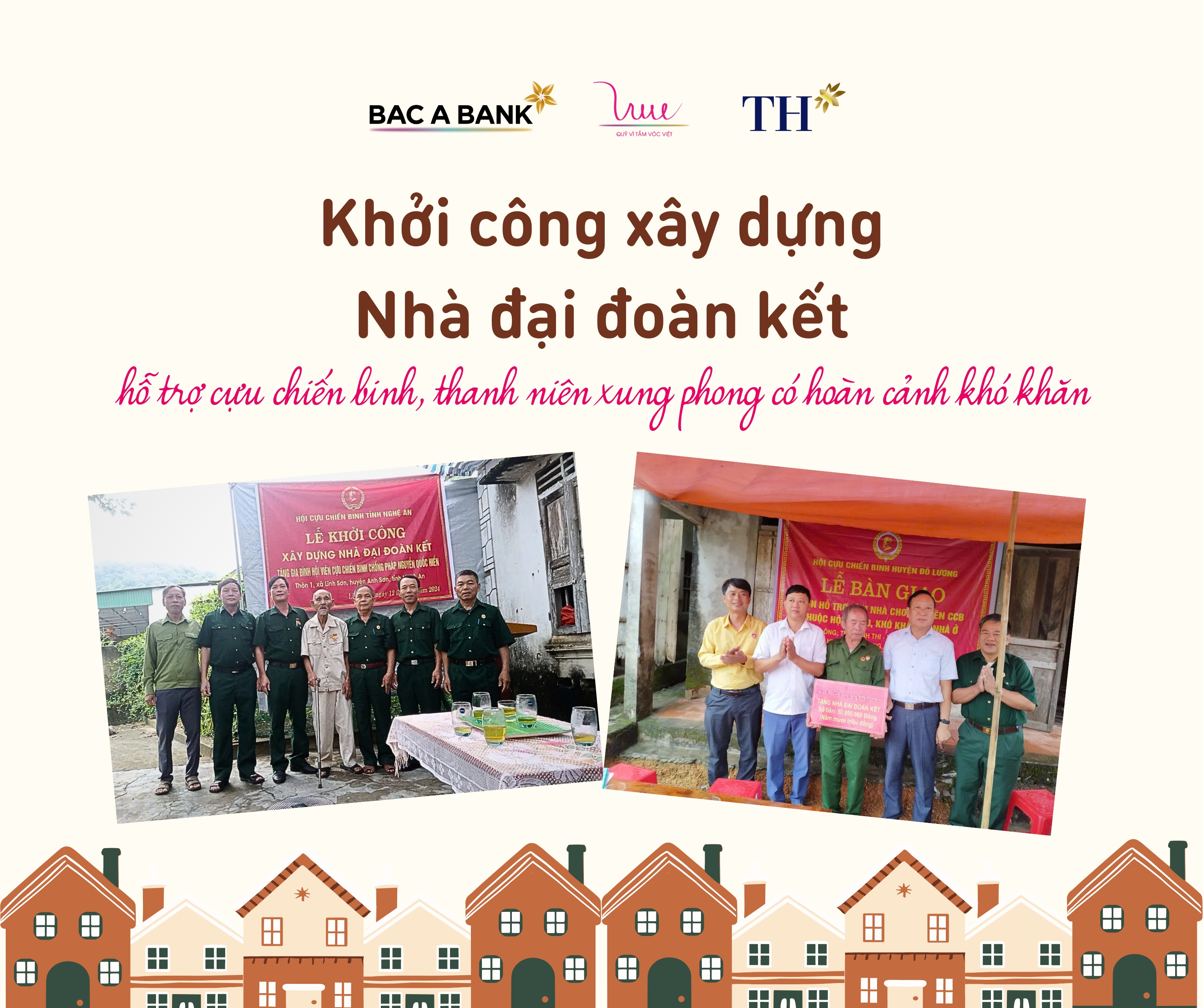 Khởi công xây dựng nhà đại đoàn kết tại Nghệ An